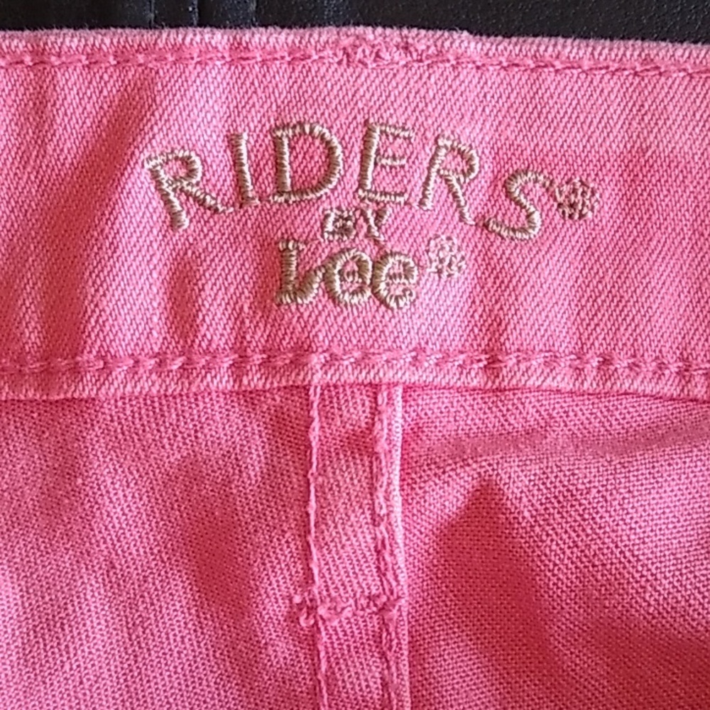 Riders Denim Stretch Coral Shorts - Picture 8 of 8